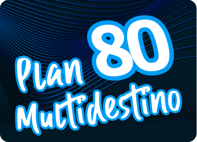 Plan Multidestino 80