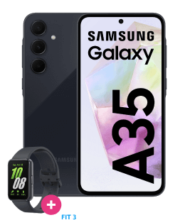 Samsung Galaxy A35 256 GB + Fit 3